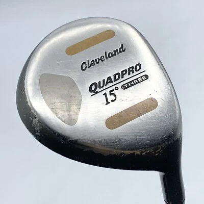 Cleveland Quadpro 3 Fairway Wood 15* Bimatrx RXi Stiff Graphite Mens RH 43” - Image 1 of 4