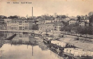 Suisse - GENÈVE - Quai St-Jean - Bateaux Lavoirs - Ed. C.P.N. 3131 - Picture 1 of 2
