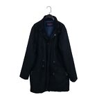 Katherine Hamnett Mens Black Parka Coat Jacket - Size L