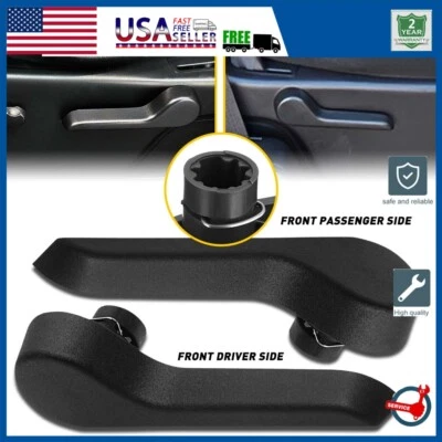 2X Seat Adjuster Handle Lever For 07-14 Chevrolet 1500 Silverado 2500 HD 3500 HD - Image 1 of 4