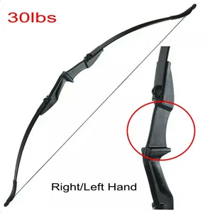 30lb Archery Takedown Recurve Bow Right Left Hand Youth&Adult Tradtiional Bow - Picture 1 of 15