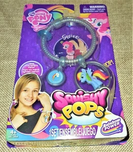 Squishy Pops My Little Pony Fashion Pack Rainbow Power Bracelet Charm MLP - Picture 1 of 5