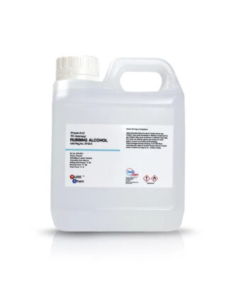 Rubbing IPA 70% First Aid Antiseptic 1L JERRY PURE CHEM QUALITY Solution