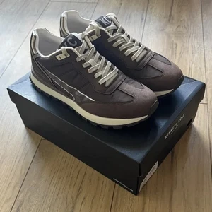 New with Box Kenneth Cole Pryor Dark Brown Sneakers Men’s Size 10.5M - Picture 1 of 11