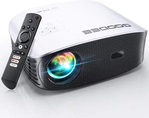 GooDee Smart 4K Projector with 5G WIFI and Bluetooth, Netflix/Amazn Prime Video - Picture 1 of 9
