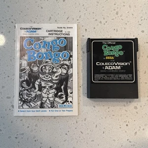 Congo Bongo Colecovision Game With Manual TESTED  - Picture 1 of 3