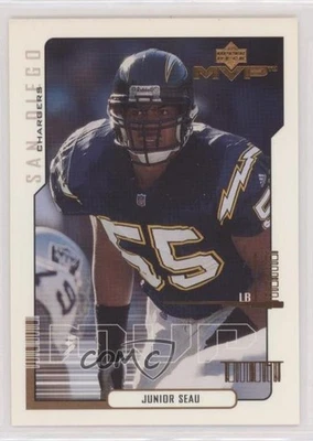 2000 Upper Deck MVP Junior Seau #148 HOF - Image 1 of 2