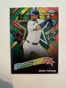 Brice Turang 2025 Topps Chrome Future Stars #FS-17 Brewers - Bild 1 von 2