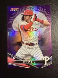 2022 Bowman’s Best Bryson Scott RC Purple Refractor /250 Philadelphia Phillies - Bild 1 von 2