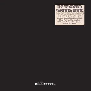 The Residents Warning: UNINC 1971-1972 Live and Unincorporat (Vinyl) (UK IMPORT) - Picture 1 of 1