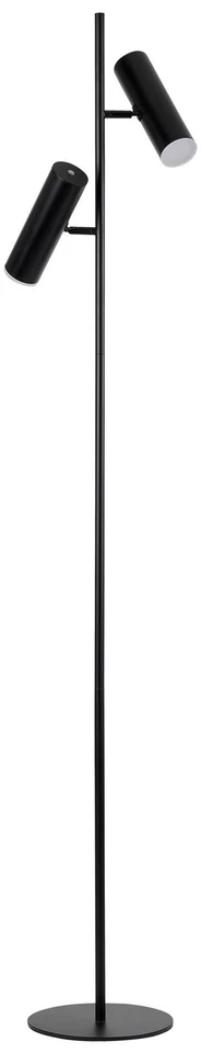 Dainolite Constance 62 1/4" Matte Black Modern 2-Light Floor Lamp - Image 1 of 1