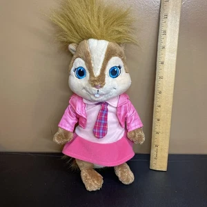 Build A Bear Alvin and the Chipmunks Brittany Plush 13" In Pink Outfit - Picture 1 of 5