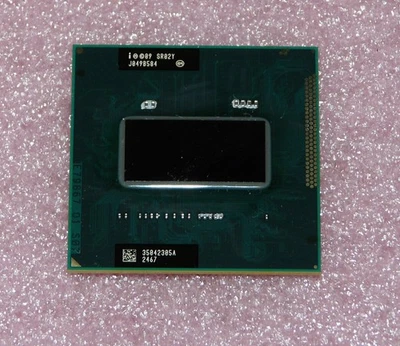 Intel Core i7-2630QM 2,0GHz SR02Y (6M Cache, up to 2.10 GHz) 5GT/s FCPGA988 CPU - Bild 1 von 2