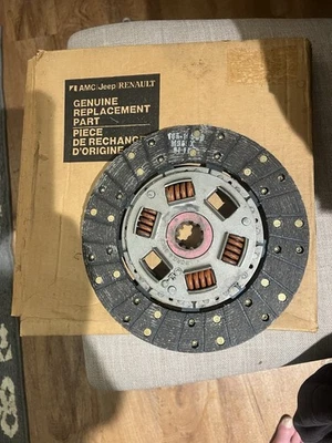 1980-1983 NOS jeep cj-5 cj-7 cj-8 2.5L clutch disc J8132577 OEM 1981 1982 - Image 1 of 3