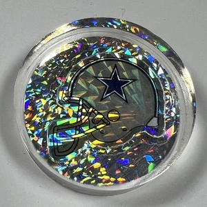 Slammer de plástico acrílico grueso años 90 POG Dallas Cowboys - Imagen 1 de 5