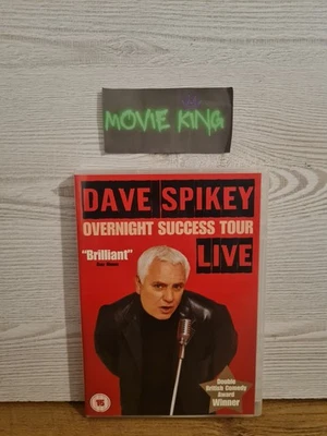 Dave Spikey Overnight Success Tour (DVD, 2003) {Stand Up Comedy} [Region 2] [UK] - Image 1 of 4