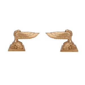 2PCS Kneeling Ark Angel Statue, Ark of The Covenant Historic Model Replica, R... - Picture 1 of 8