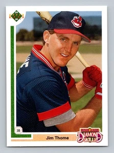 JIM THOME RC 1991 UPPER DECK FINAL INDIANS - Picture 1 of 2