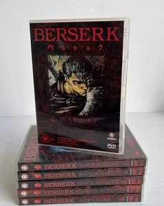 Berserk Series 1-6 DVD Original Japanese Version English Subtitles 2002 - Picture 1 of 13