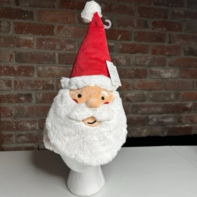 Santa Face Hat Christmas Costume Headwear  Wondershop 14" Holiday New Adjustable - Image 1 of 4