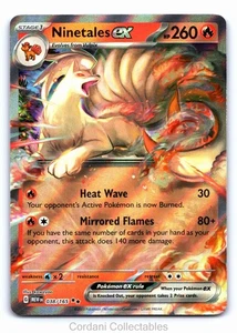 Ninetales EX 038/165 - Scarlet & Violet 151 - Pokemon Karte - Near Mint - Bild 1 von 2