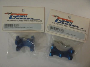 TRAXXAS SUMMIT GPM BLUE ALUMINIUM SHOCK TOWERS SET SUM028 & SUM030 - Bild 1 von 1