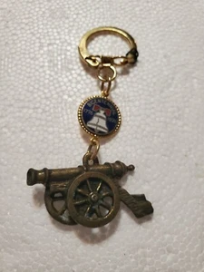 Vintage 1776-1976 Bicentennial Commemorative Keychain Cannon Liberty Bell - Picture 1 of 4