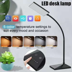 Desk Lamp Eyes Protection Touch Dimmable LED Light Reading Study Special Gifts - Picture 1 of 12