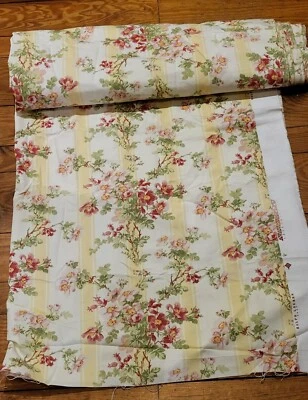 5 Yards X 56" Ralph Lauren Burgess Park Floral Cottage Decorator Fabric  - Image 1 of 4