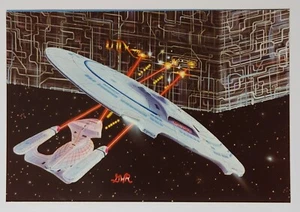 RARE Star Trek Next Generation Limited Print #101/200 Signed by Girard Roundtree - Bild 1 von 2