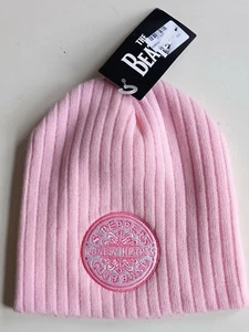 BERRETTO 'THE BEATLES' rosa -Sgt. Peppers Lonely Hearts -Club Band - Nuovo - Picture 1 of 2