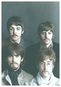 Reproduction Vintage "The Beatles - Sjt Pepper" Music Poster, Wall Art, Size A2 - Picture 1 of 1