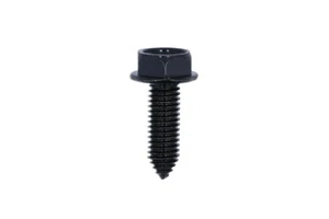 Black Flanged Hexagon Head Body Screw - Pack 50 - Connect 36430 New - Picture 1 of 1