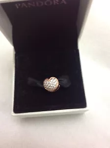 New! Authentic PANDORA ROSE, LOVE OF MY LIFE Clip   Charm 781053cz - Picture 1 of 12