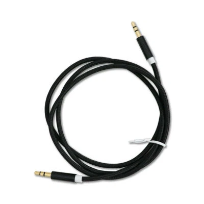 3.5mm Male to Male Stereo Audio AUX Cable Auxiliary Cord for PC iPod CAR iPhone - Image 1 of 4