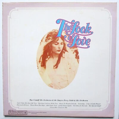 Ray Conniff / Percy Faith - LP - The Look Of Love - 1968 - CBS WSR 941 - EX/VG+ - Image 1 of 3