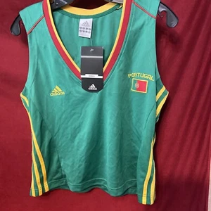 Adidas Team Portugal Fußball Trikot #10 Ärmellos 2004 Damen Gr. XL Neu mit Etikett - Bild 1 von 4