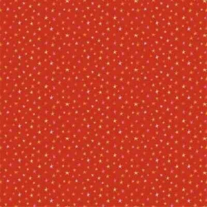 Kitty Loves Candy Red Stars Poppie Cotton 23919 Halloween Fabric by the Half Yd - Picture 1 of 5