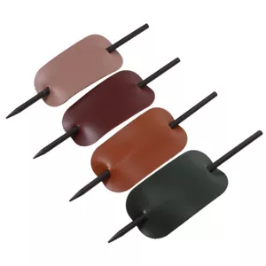 4pcs hair ornaments for women hair bun holder leather Wood Hair Stick - Picture 1 of 12