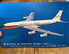Carte postale braniff airlines objets de collection El Dorado Super Jet Boeing 707 non publiée