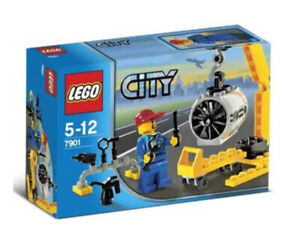 New Lego City Airport Airplane Mechanic 2006 Item 7901 NEW In Factory Sealed Box