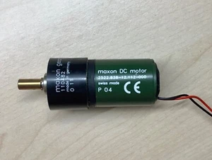 Maxon 24V DC 3W Gebürsteter Motor + 32:1 Getriebe. Schweizer Qualität N.O.S UNBENUTZT - Bild 1 von 3