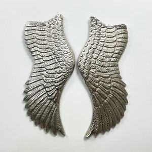 Metal Angel Wings Wall Art Wall Hanging Decor Ornament Large Living Room Bedroom - Picture 1 of 5