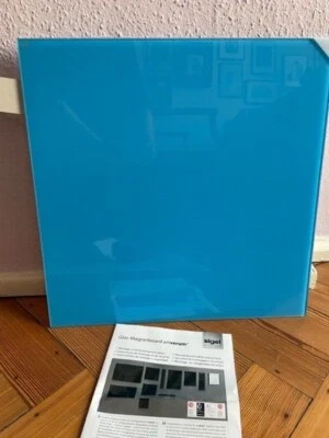 NEU Sigel Glas Magnetboard artverum GL252 48x48 Glasboard Magnet Tafel Memoboard - Bild 1 von 4
