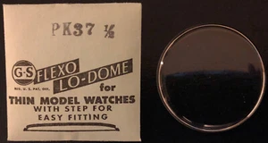 GS Flexo Lo-Dome for Thin Model Watches - Vintage Watch Crystals - Various Sizes - Picture 1 of 1