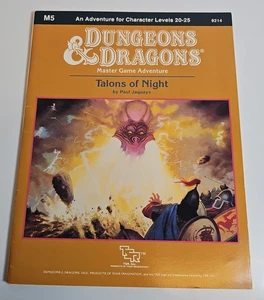 Talons of Night D&D Mystara Modul TSR 9214 Dungeons and Dragons - Bild 1 von 6