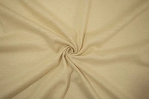 Creme Wolle Spandex Metallic Stoff Meterware 44" breit - Bild 1 von 2