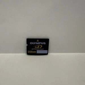OLYMPUS XD PICTURE MEMORY CARD 256MB (FOR OLDER OLYMPUS & FUJI CAMERAS) - Picture 1 of 3