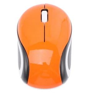 Mini Cordless Mouse USB Wireless Travel Flat Computer for Laptop - Picture 1 of 11