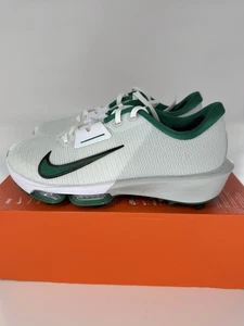 Nike Air Zoom Infinity Tour 2 Golfschuhe Photon Dust/Green HQ2158-100 Größe 8 Neu - Bild 1 von 9